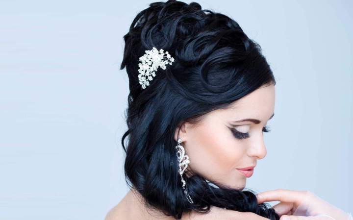 Chignon de mariage flou, Mulhouse